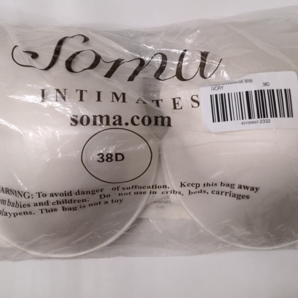 Soma bra size 38 D